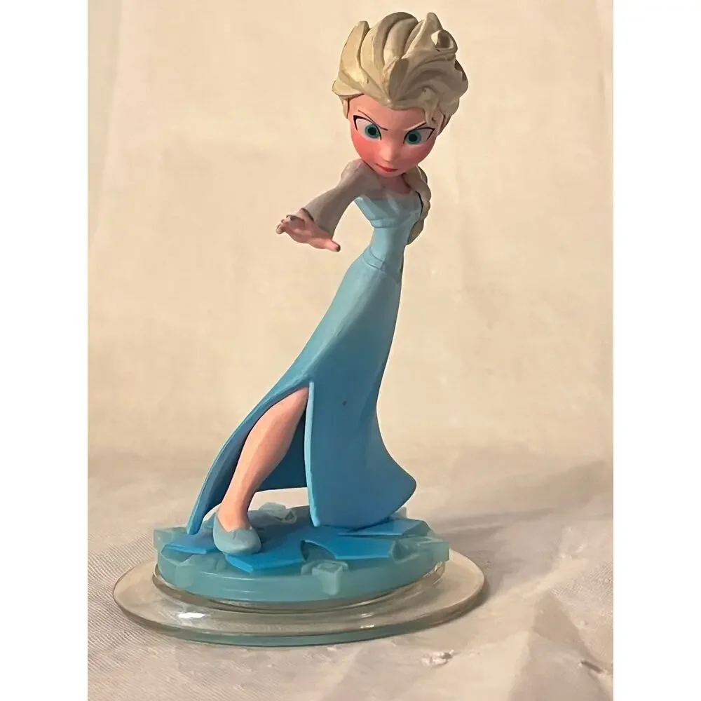 Disney Infinity 1.0 -   Frozen Lot of 2 - Anna INF-1000024 Elsa INF-1000025